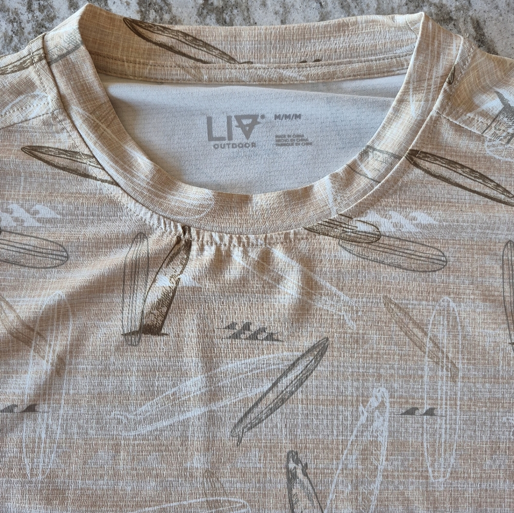 LIV Outdoor Men's Mesh Suncatcher Long Sleeve T-Shirt Size XL NEW